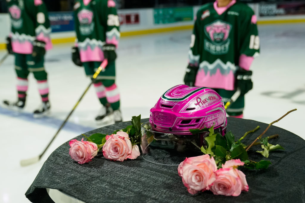 Pink the Rink A “Thank You” from the Silvertips Everett Silvertips