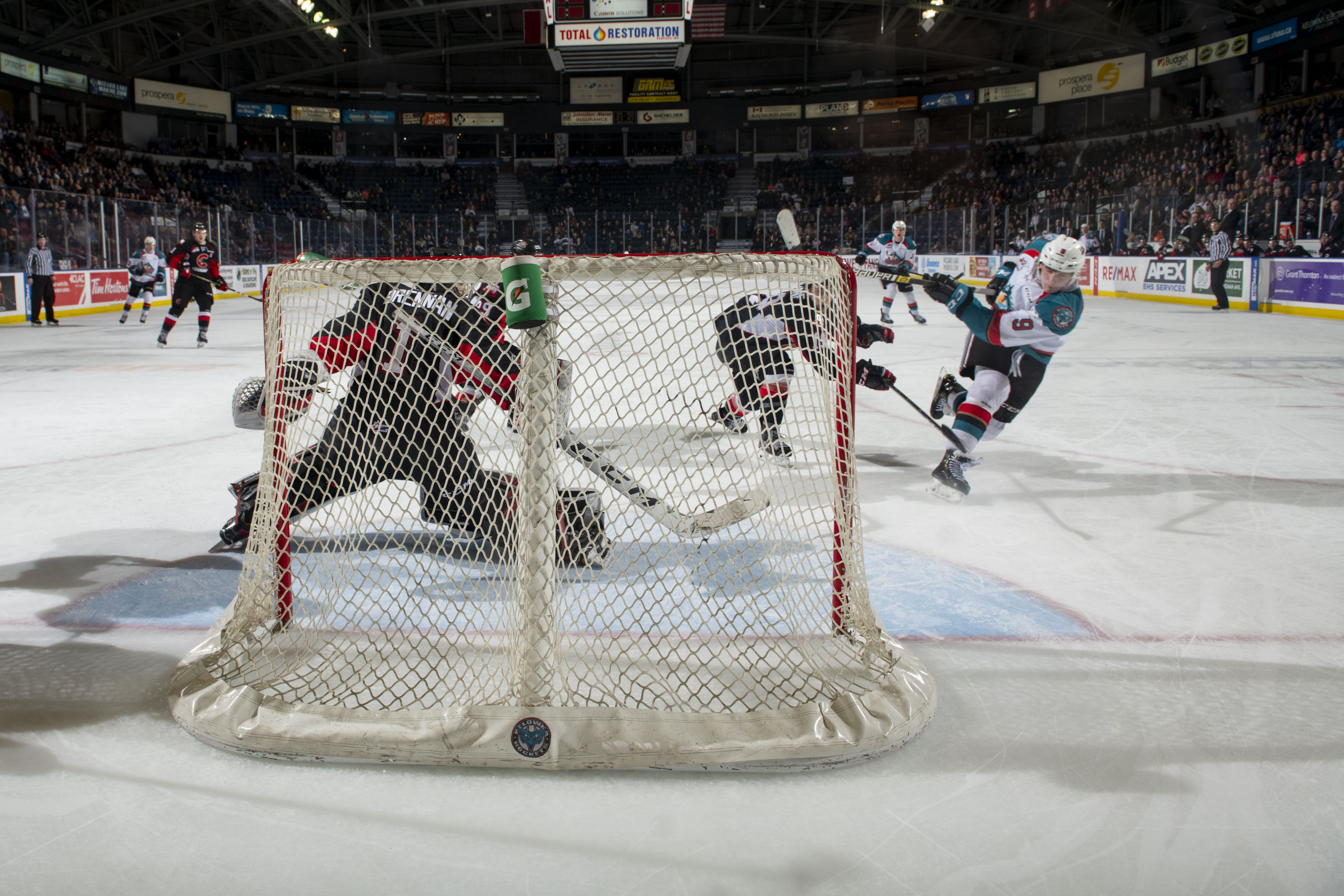 Prince George Cougars at Kelowna Rockets