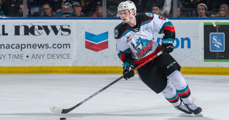 Kaedan Korczak Invited To Canada S National Junior Team Sport Chek Summer Development Camp Kelowna Rockets