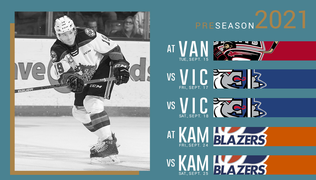 Rockets announce 2021 preseason schedule - Kelowna Rockets