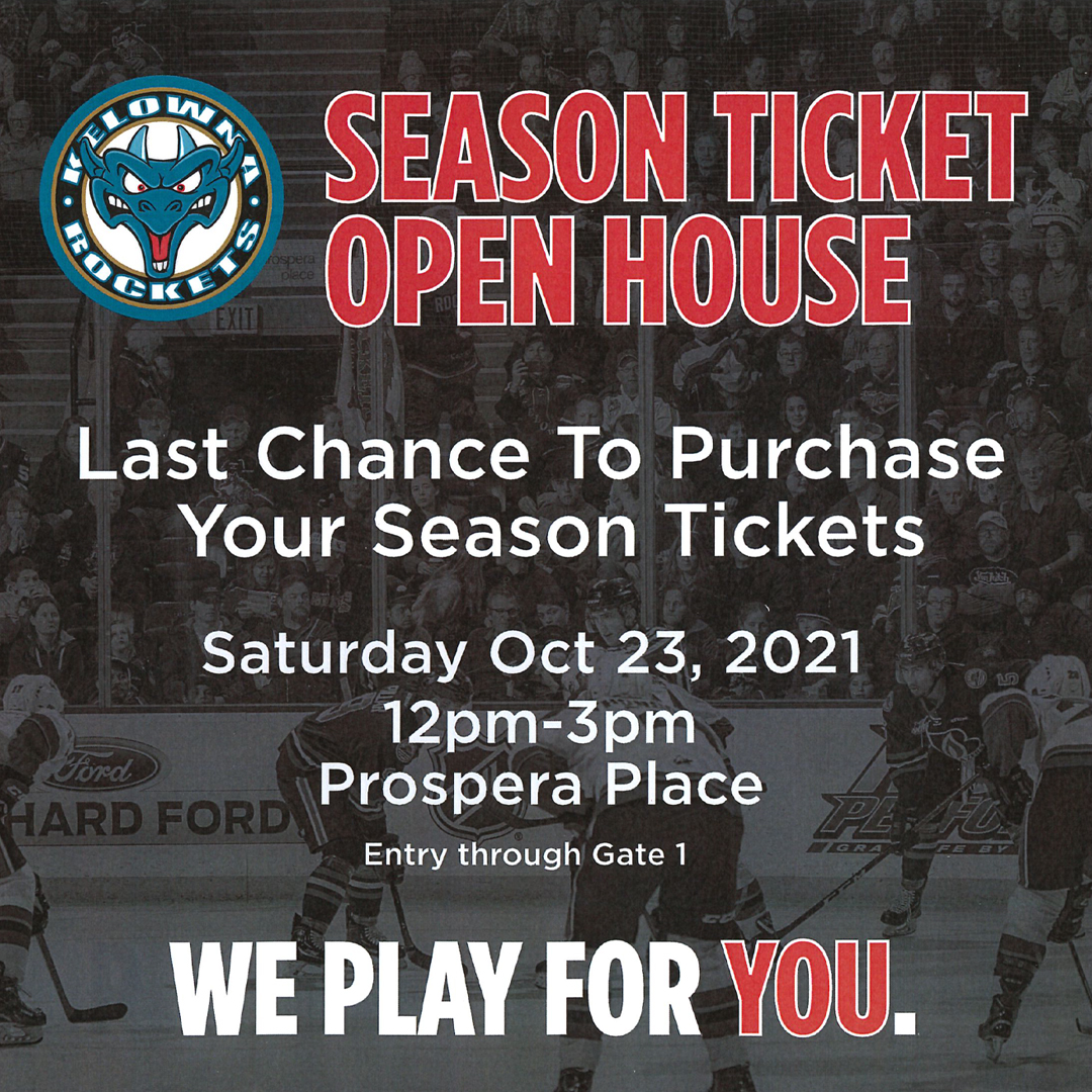Season Ticket Open House Kelowna Rockets