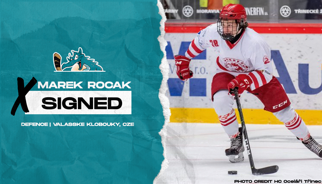 Rockets sign 2022 CHL import pick Marek Rocak Kelowna Rockets