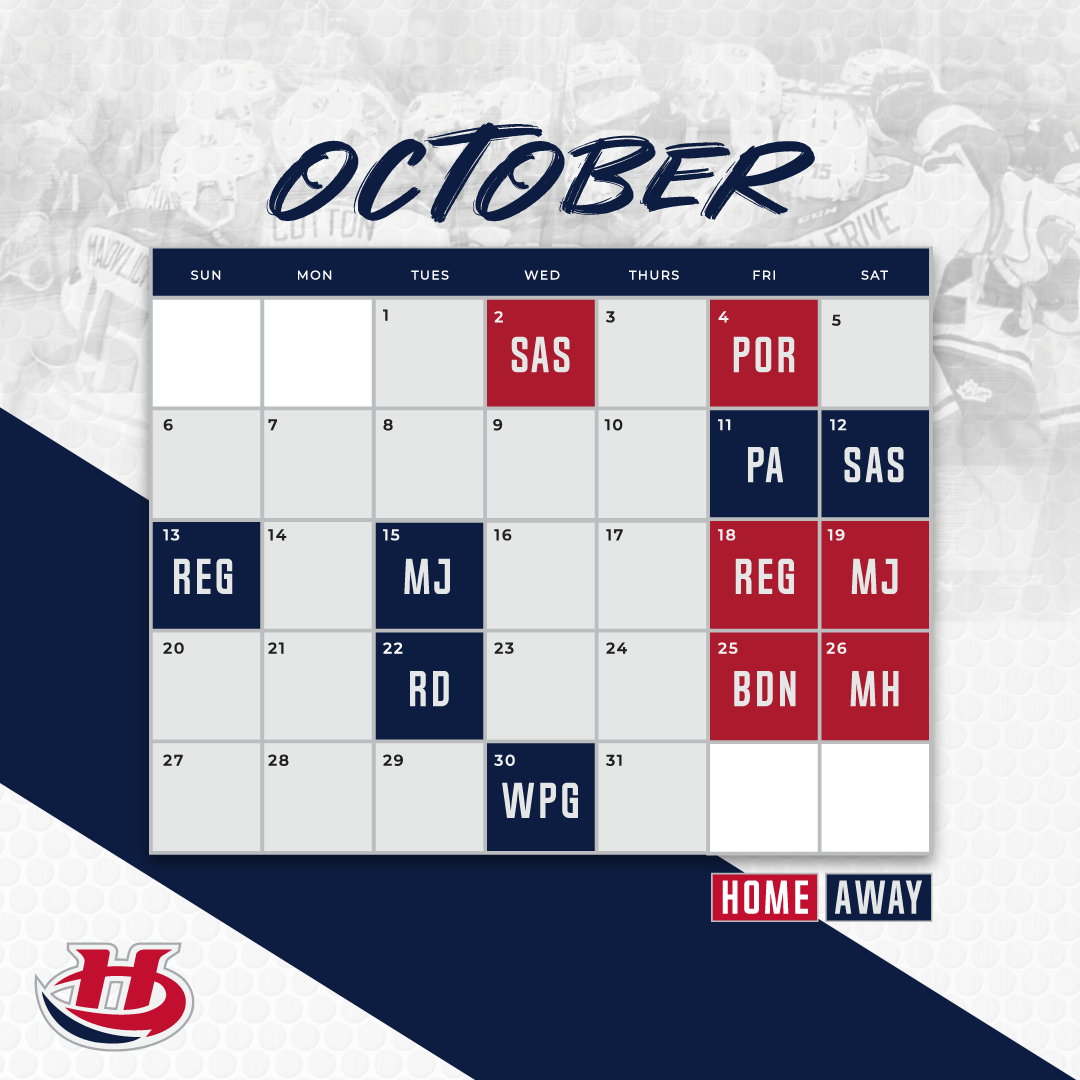 Hurricanes Announce 20192020 Regular Season Schedule Lethbridge
