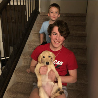 Greyson, Trevor, and Skylar