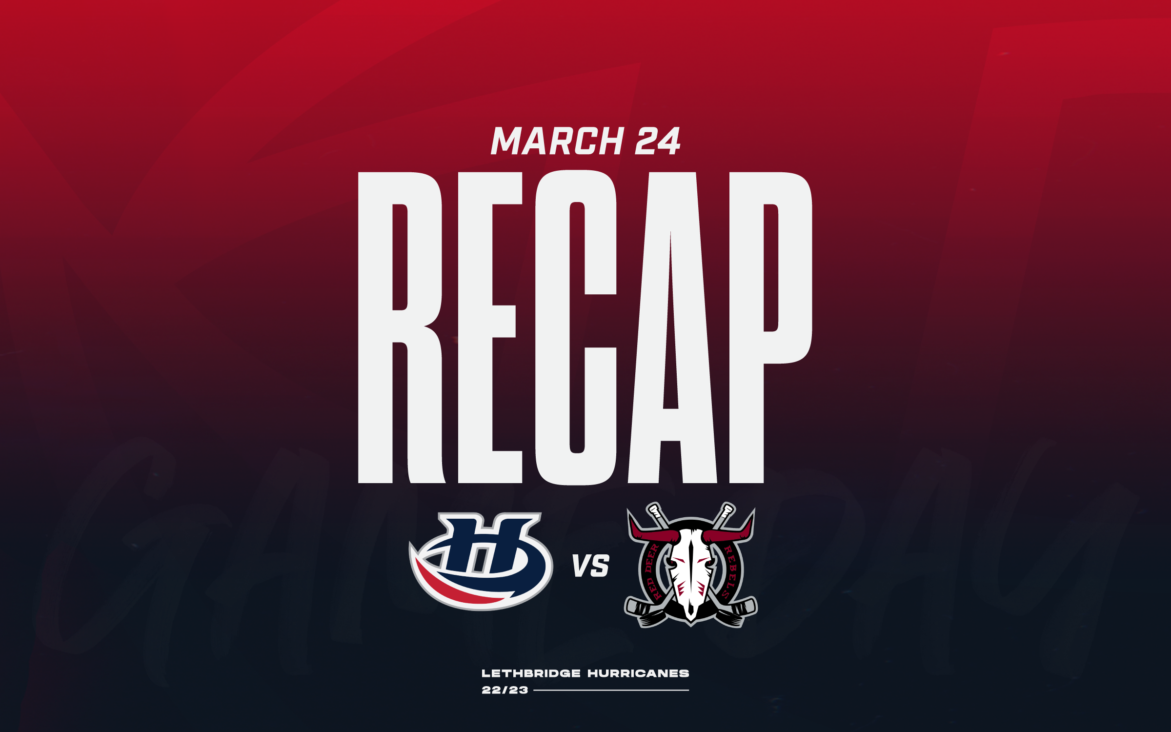 Hurricanes Down Rebels in Final Regular Season Home Game Lethbridge