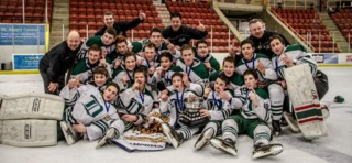 Hopwo, Svejkovsky and their team won the John Reid Bantam Tournament in St. Albert in 2015.