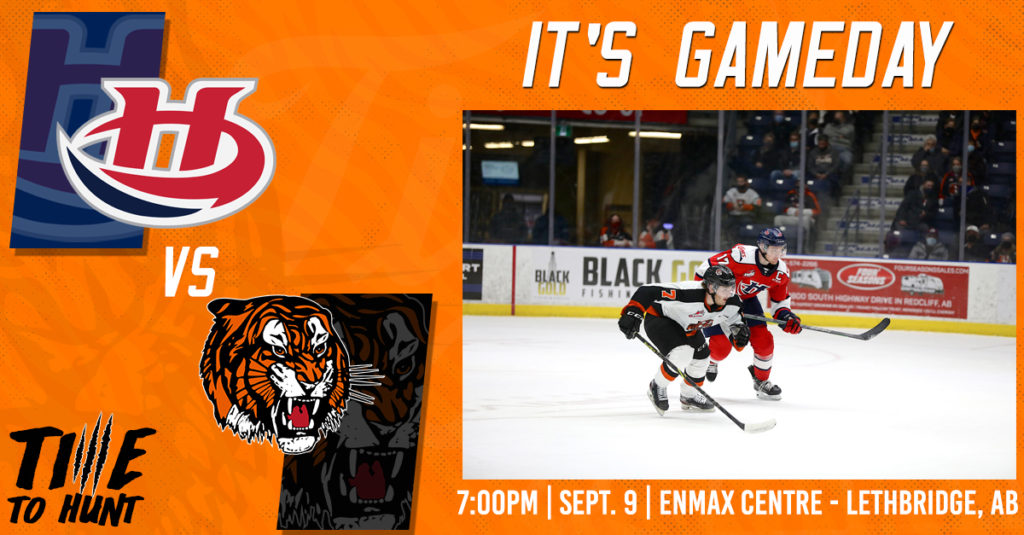 GAMEDAY PREVIEW SEPTEMBER 9 VS LETHBRIDGE Medicine Hat Tigers