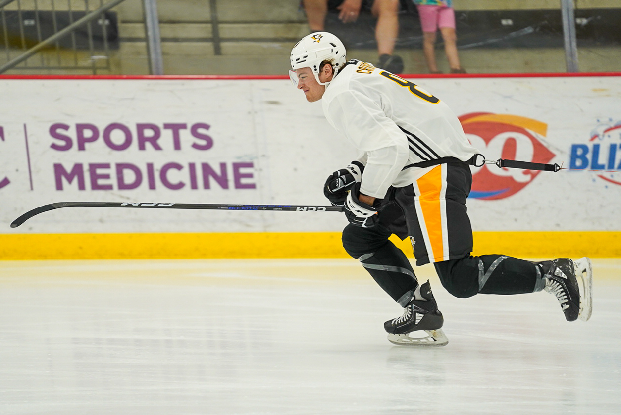 Yager & Calvert pleased with performances at Penguins camp Moose Jaw