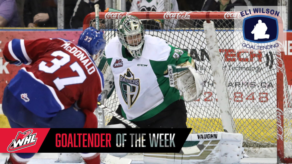 Trent Miner Named Warrior Hockey Goaltender of the Week