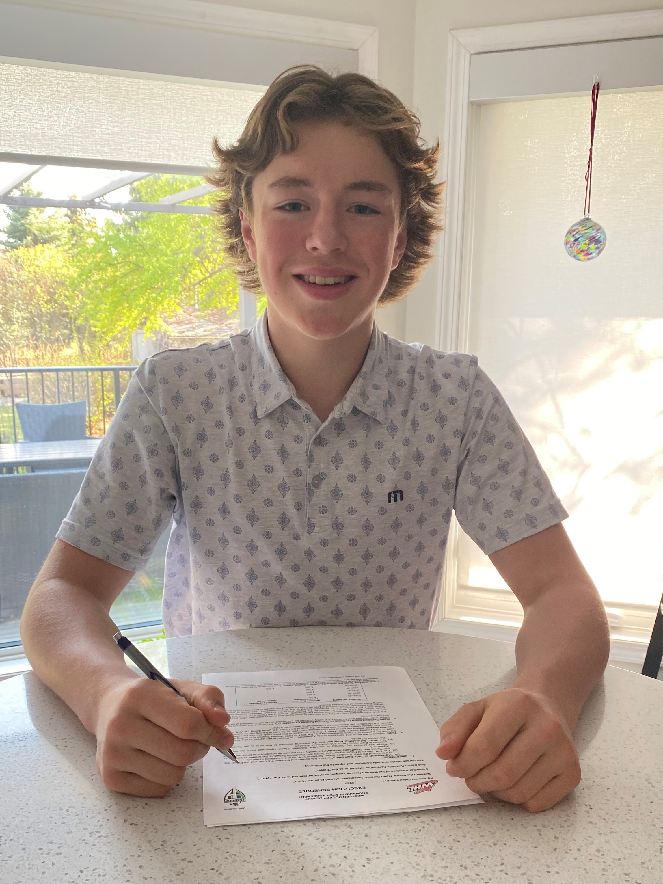 First overall pick Daxon Rudolph accepts WHL Scholarship and ...