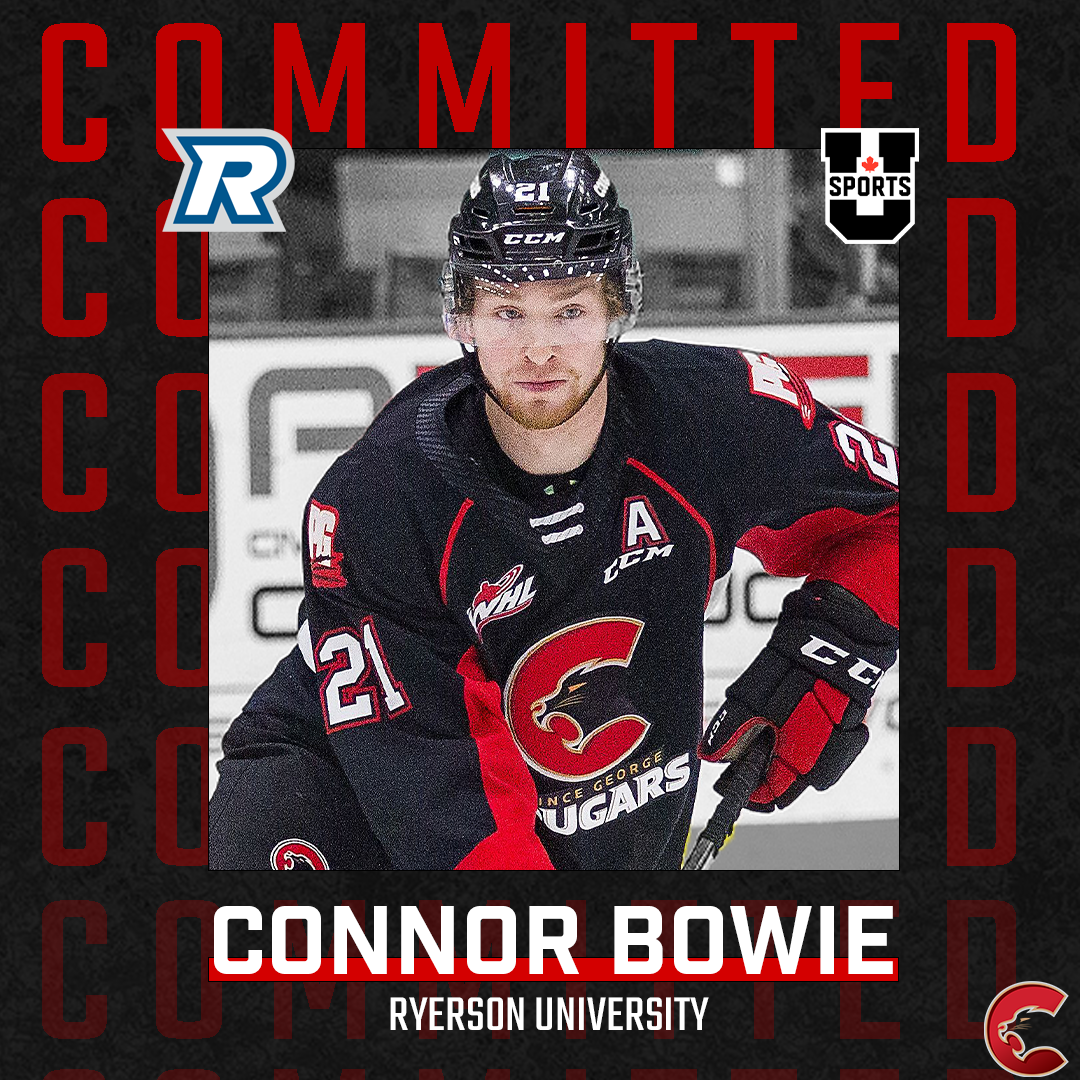 Connor Bowie Commits to Ryerson University For Upcoming Season - Prince ...