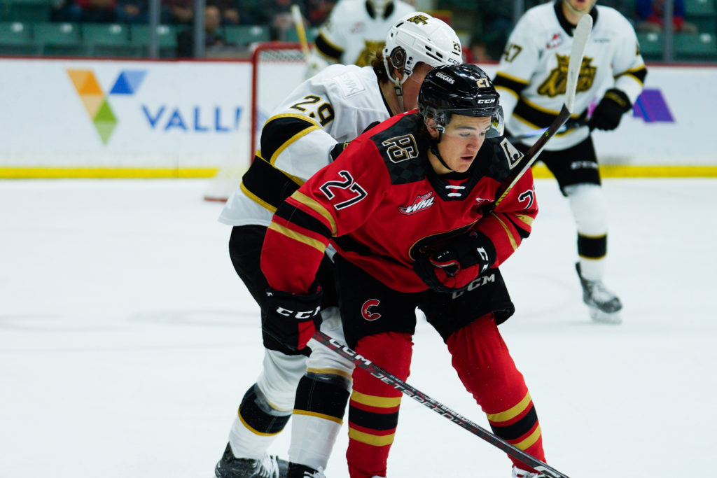 Cougars Edged 2 1 Against Wheat Kings In PG Prince George Cougars