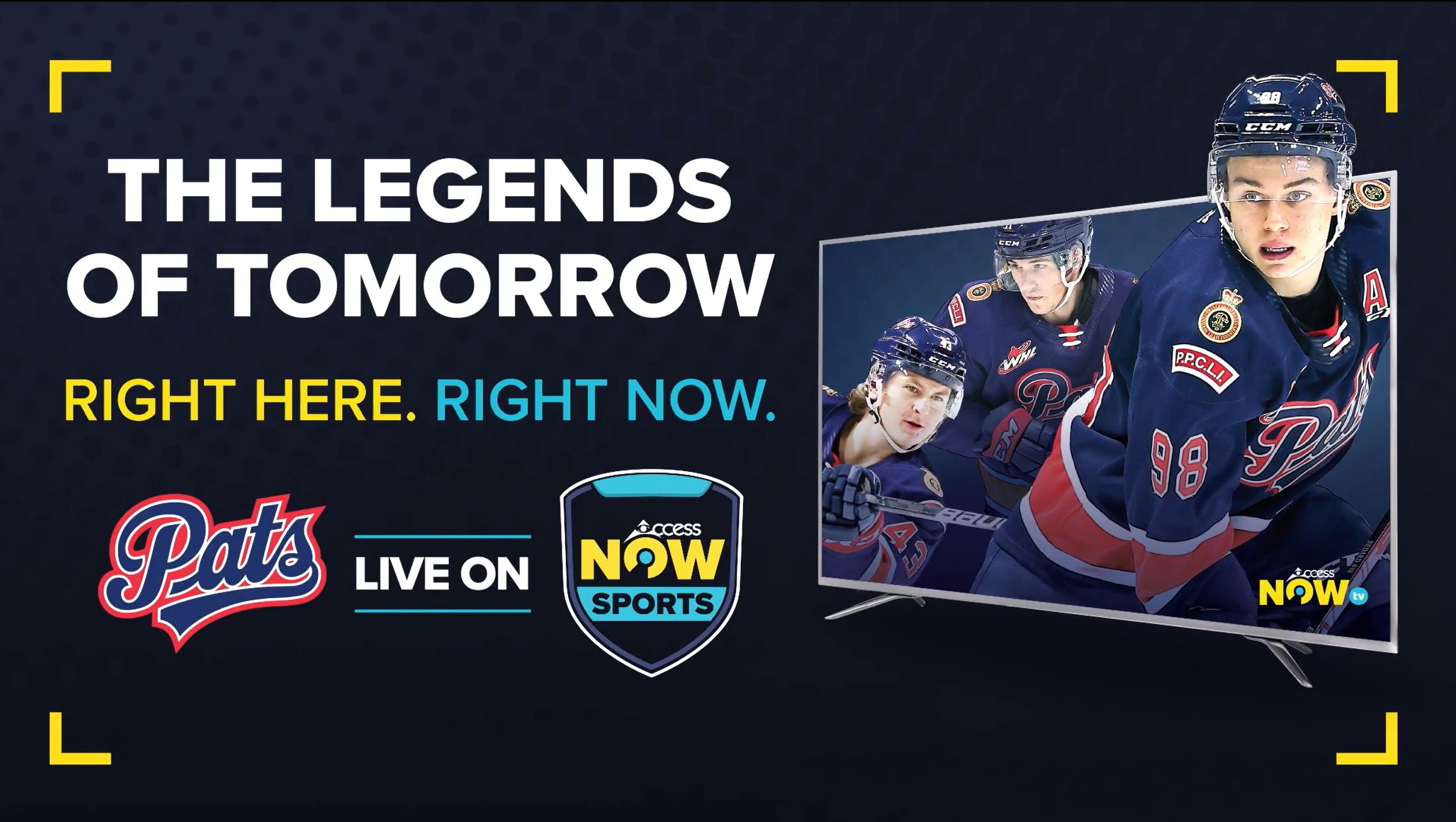 AccessNow TV Broadcast Schedule Regina Pats