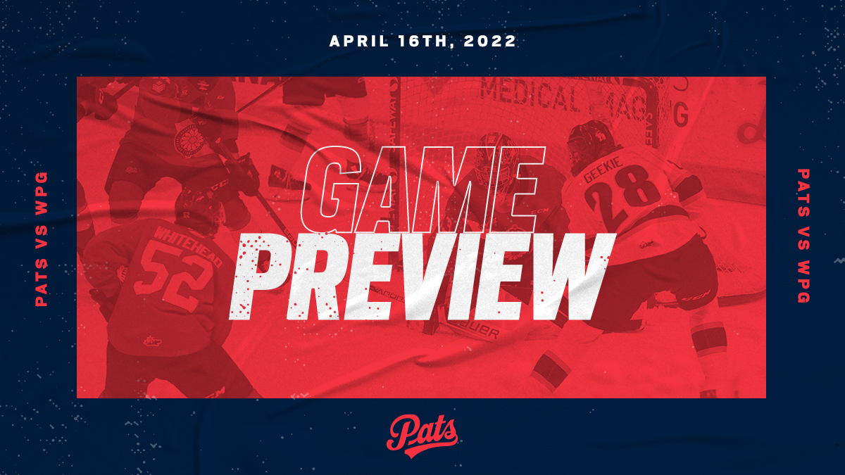 PREVIEW Pats Host ICE For Final Time Regina Pats