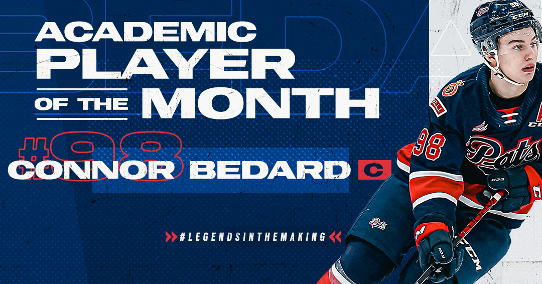 Academic Player of Month Bedard Sept Web