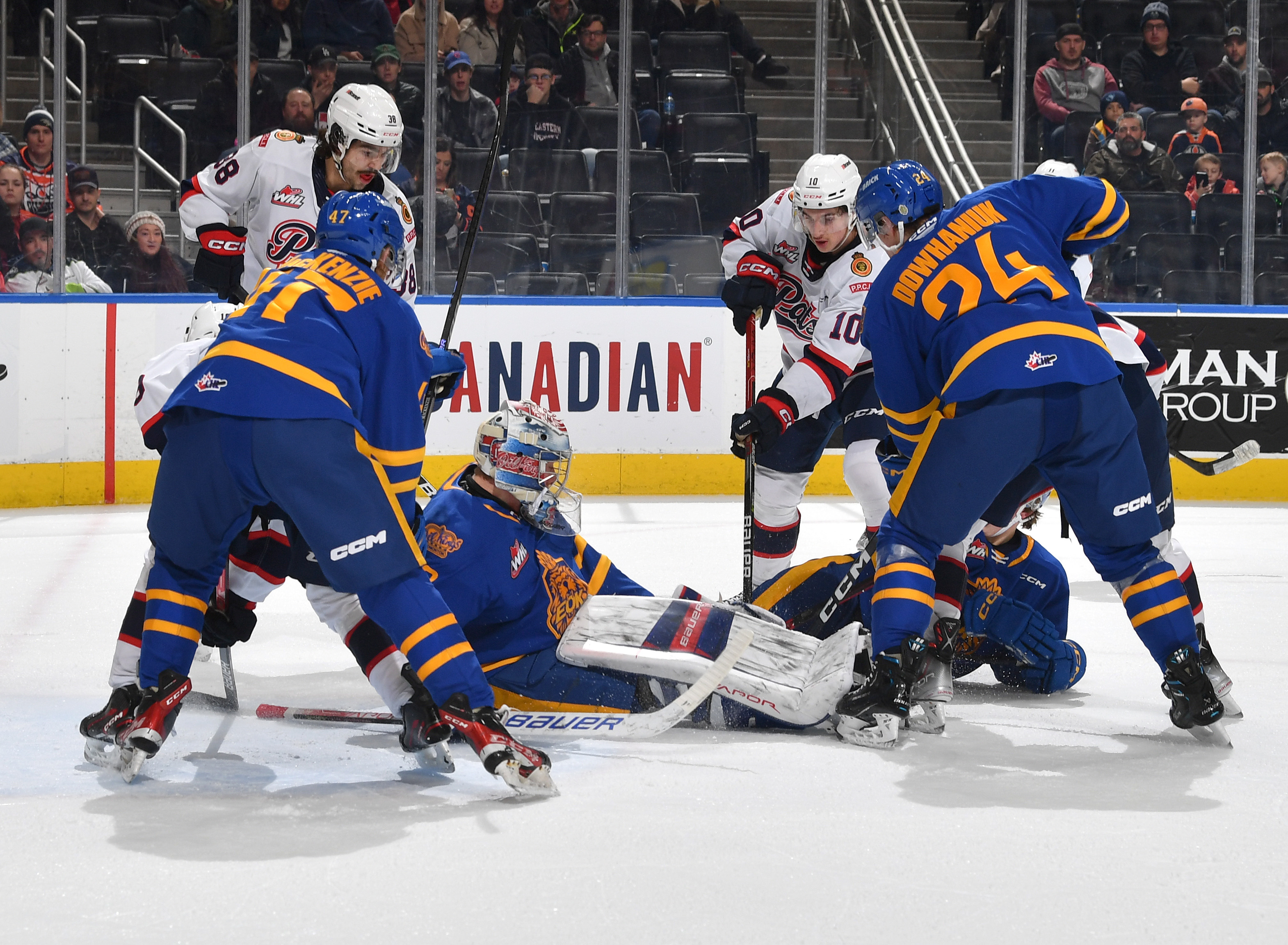 HIGHLIGHTS Dec. 4 Pats 8 Oil Kings 2 Regina Pats