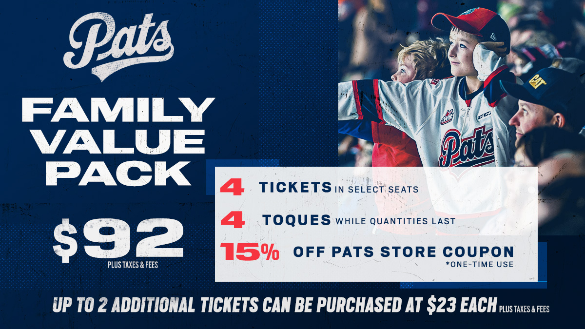 December Ticket Promotions Regina Pats