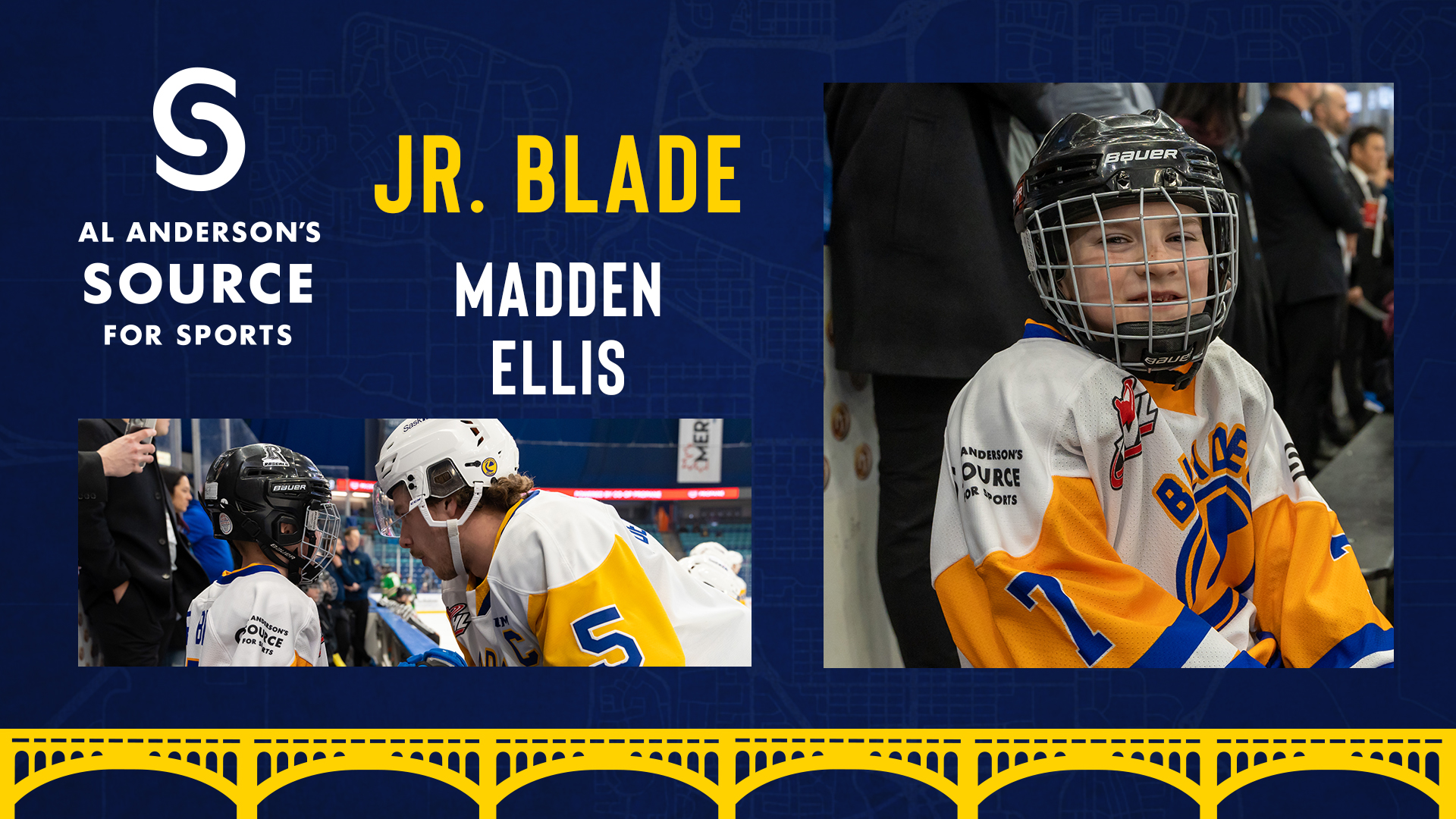 Al Anderson’s Source For Sports Junior Blade Program Saskatoon Blades