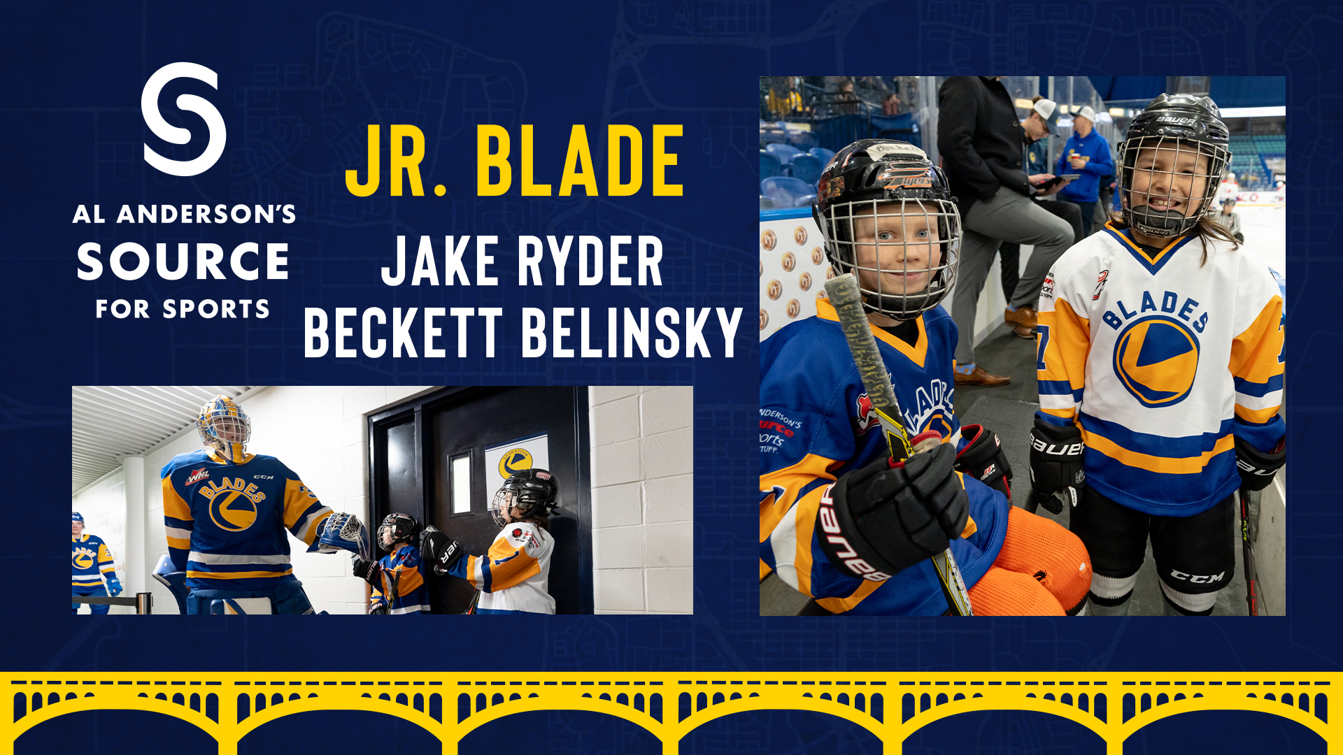 Al Anderson’s Source For Sports Junior Blade Program Saskatoon Blades