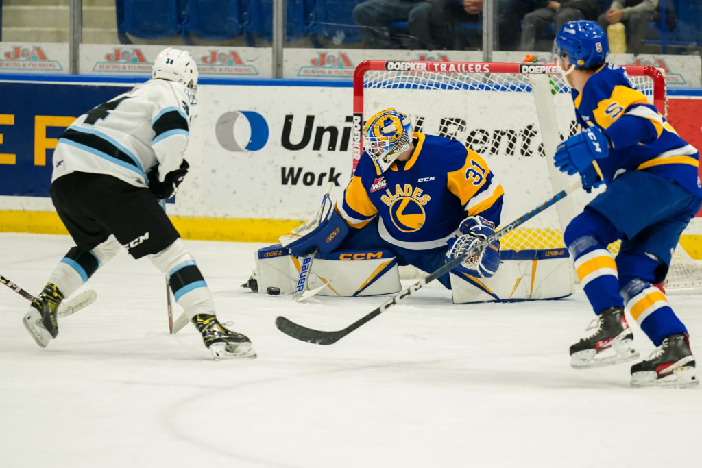 GAME 20 RECAP Blades drop season series opener against ICE Saskatoon