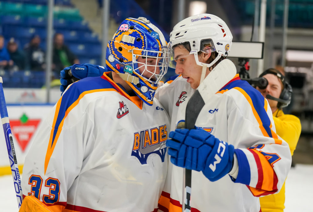 GAME 61 RECAP Pillar scores a pair, Blades defeat Broncos for sixth