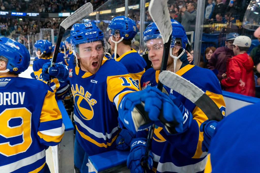 ROUND 1 GAME 7 RECAP Blades Hold Firm Advance To Round 2 With Game 7 