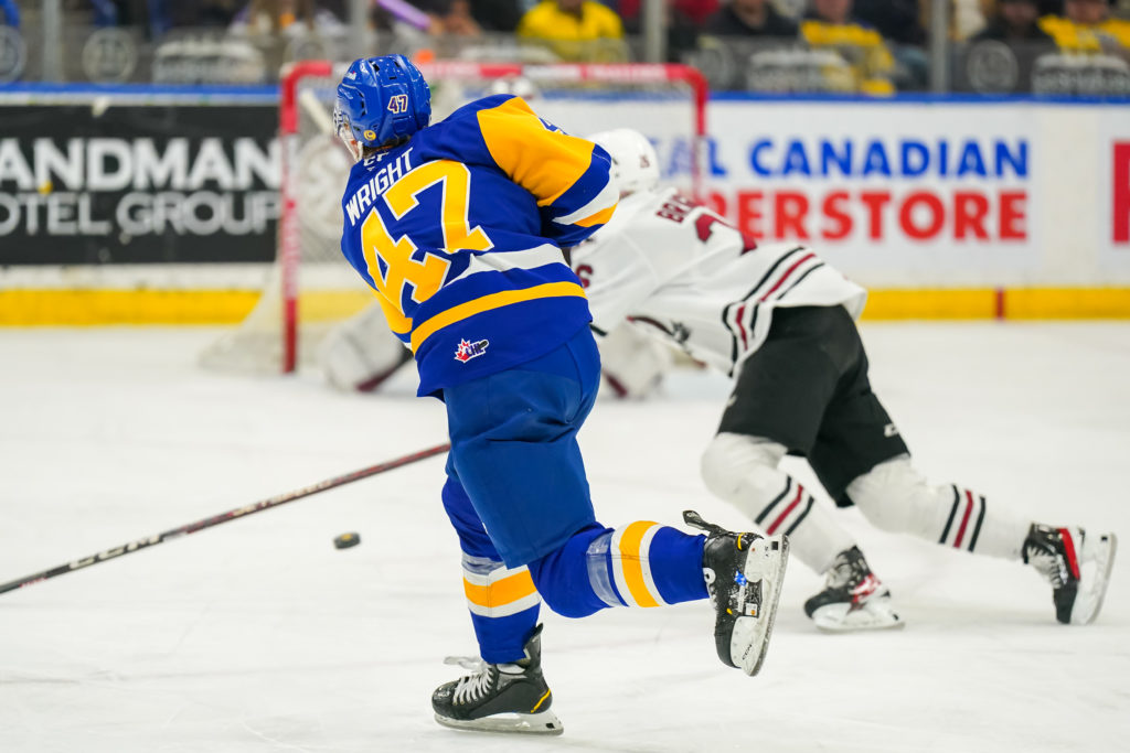 ROUND 2 GAME 1 RECAP Chiasson scores late, Blades drop Game 1 to