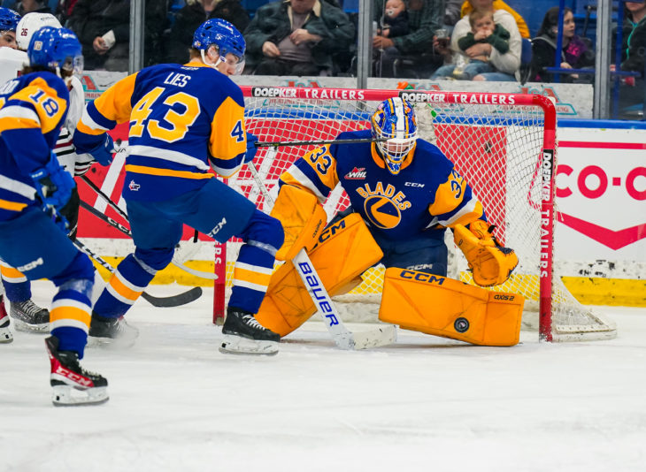 ROUND 2 GAME 2 RECAP Blades trail 20 in series after loss to Rebels