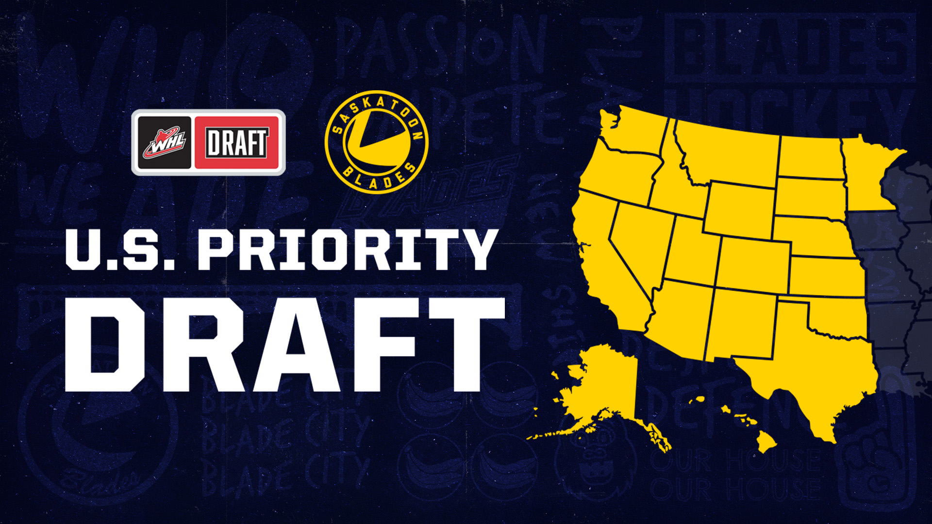 Blades forward and defenceman in U.S. Priority Draft