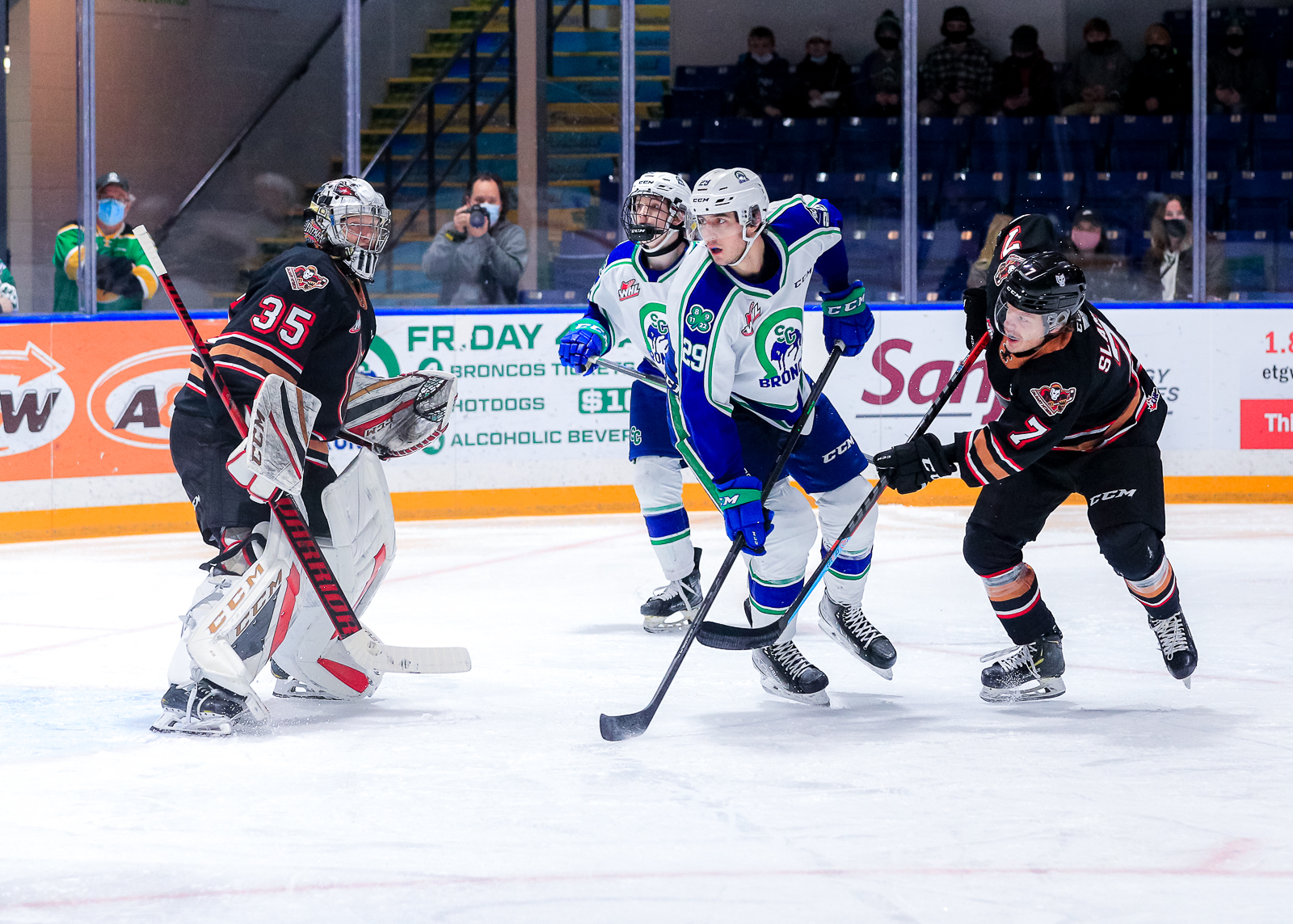 Broncos vs Hitmen, January 21, 2022 - Swift Current Broncos