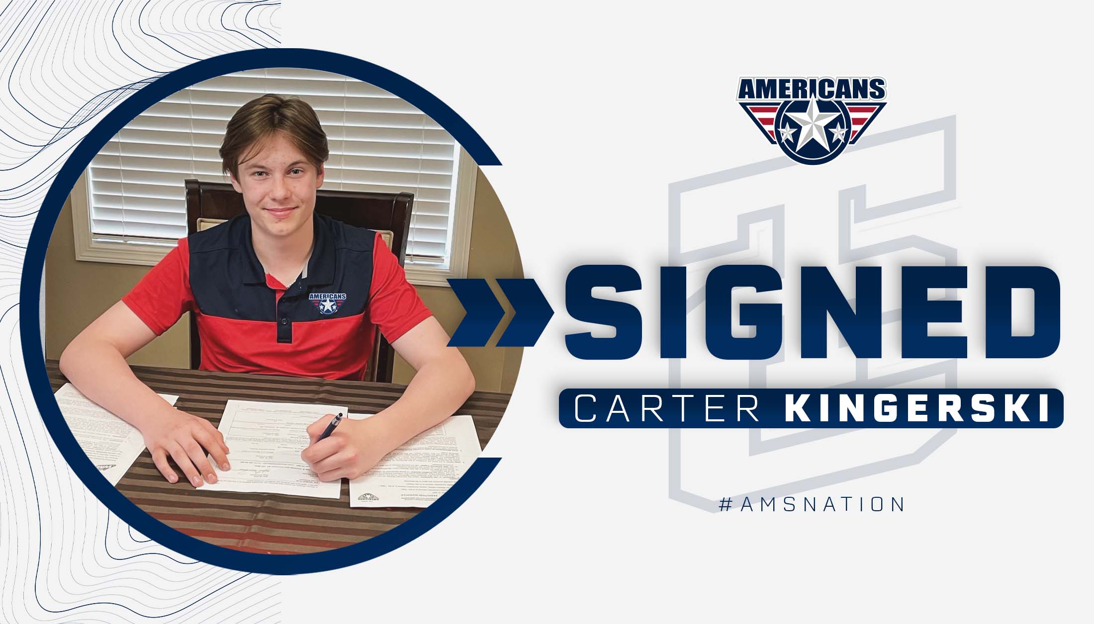 Carter Kingerski signs with Tri-City - Tri-City Americans