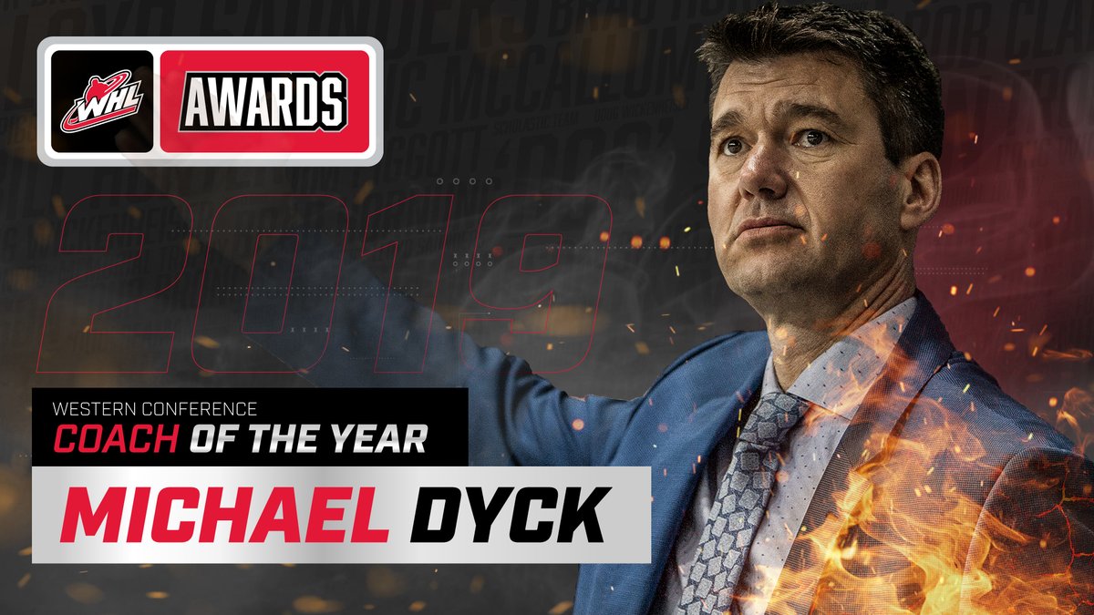 Michael Dyck Named Western Conference Coach of the Year
