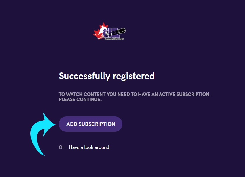 Step 3c1 - now registered