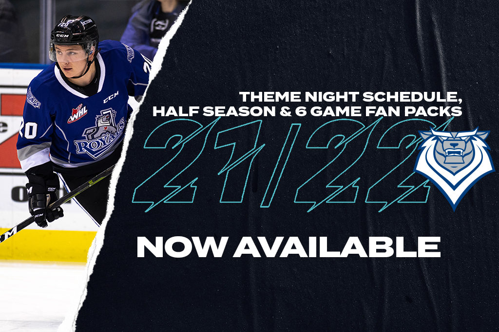 Royals Announce 34 Promotional Dates For 2021 22 Season Victoria Royals