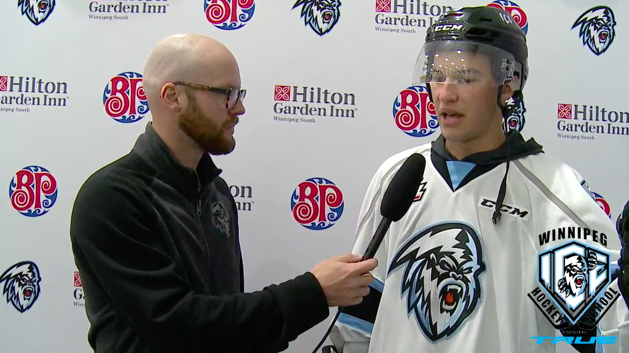 Winnipeg ICE Hockey School presented by TRUE ICE player interviews