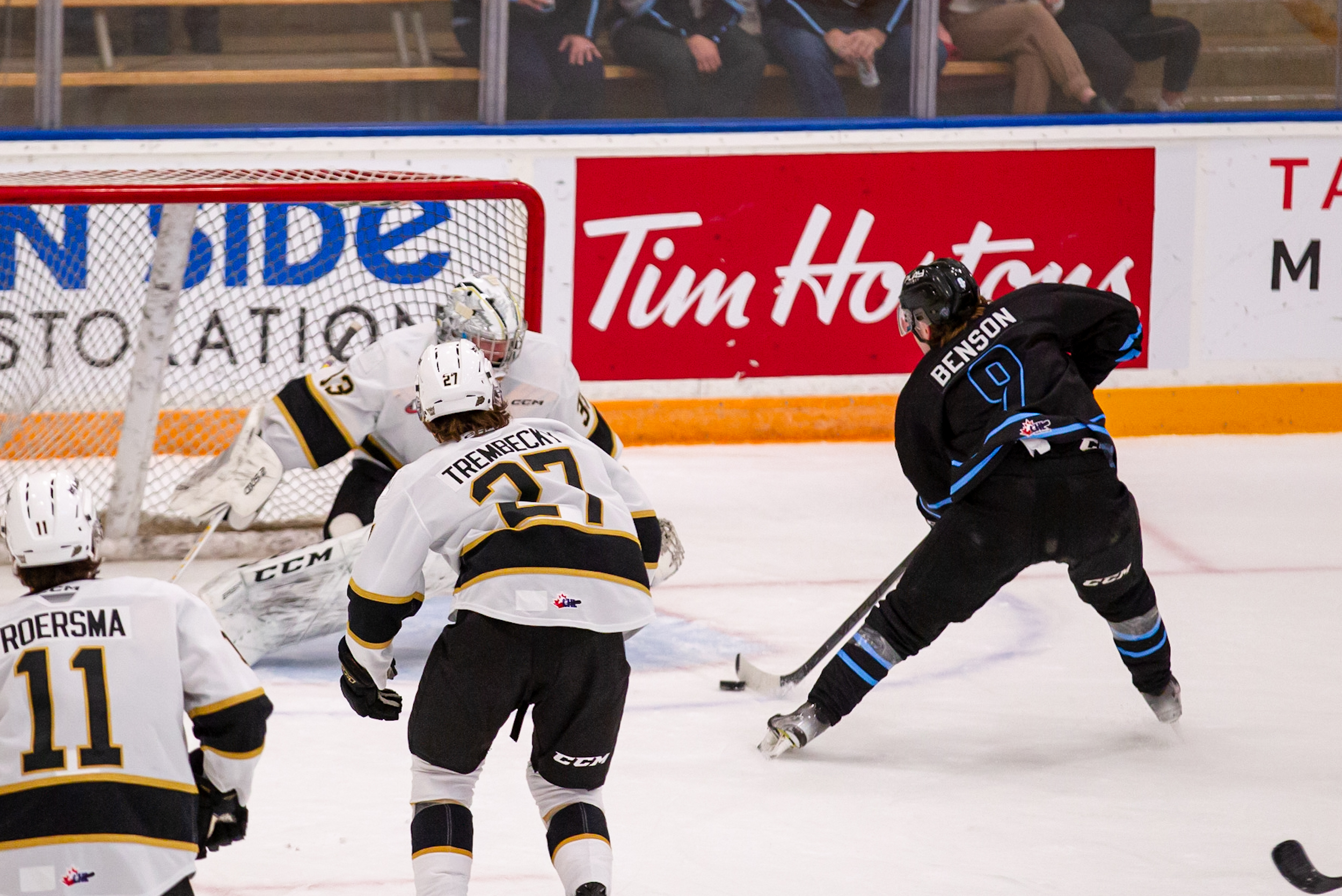 Nolan Ritchie Benson scores twice to lead ICE past Brandon - Wenatchee Wild