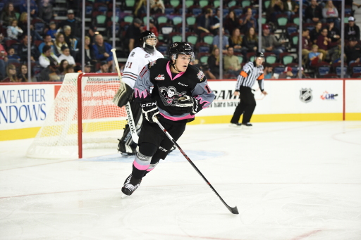 Malemstyn , prior to joining the Broncos, played with the Hitmen between 2014-17