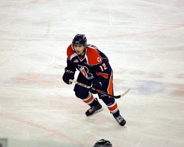 McVeighin his rookie season in 2011-12 with the Blazers.