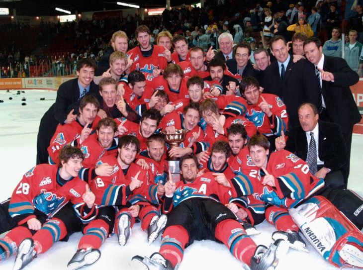 The Kelowna Rockets won the 2005 WHL Championship on Friday, May 13, 2005.