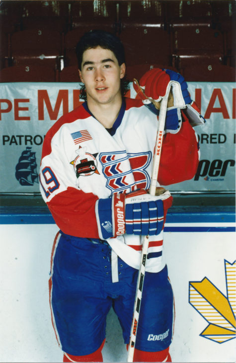 Pat Falloon won gold with Canada at the 1991 World Juniors in Saskatchewan.