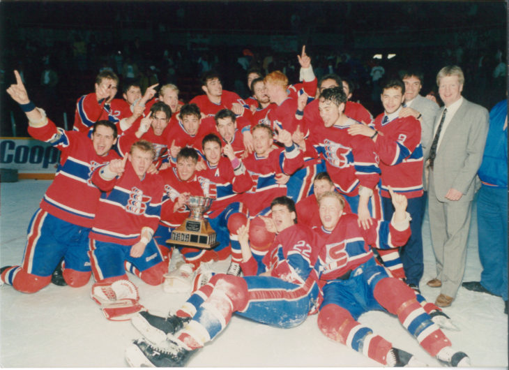 Trevor Kidd won a WHL Championship with the Spokane Chiefs in 1991.
