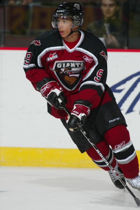 Evander Kane won a gold medal at the 2009 World Juniors in Ottawa, Ont.