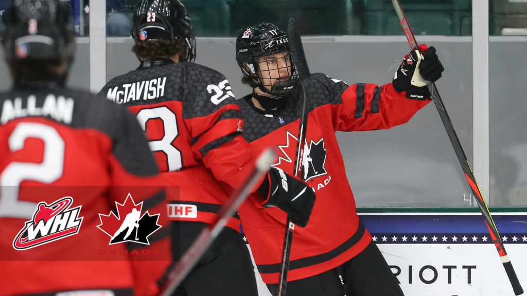 Bedard Erupts In Canada S Quarter Final Victory Over Czech Republic At 21 Iihf U18 World Championship Whl Network