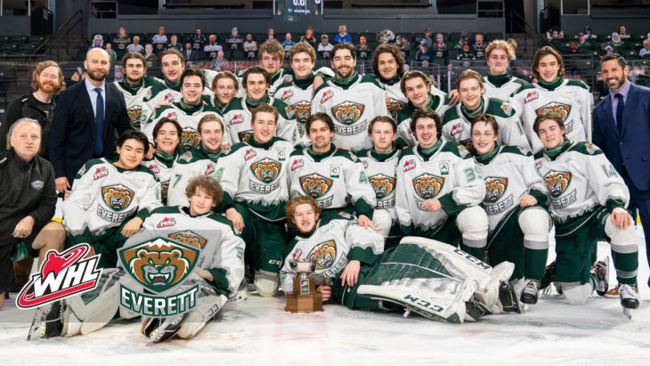 Everett Silvertips claim 2020-21 WHL U.S. Division Championship Trophy – WHL Network - Vimarsana News