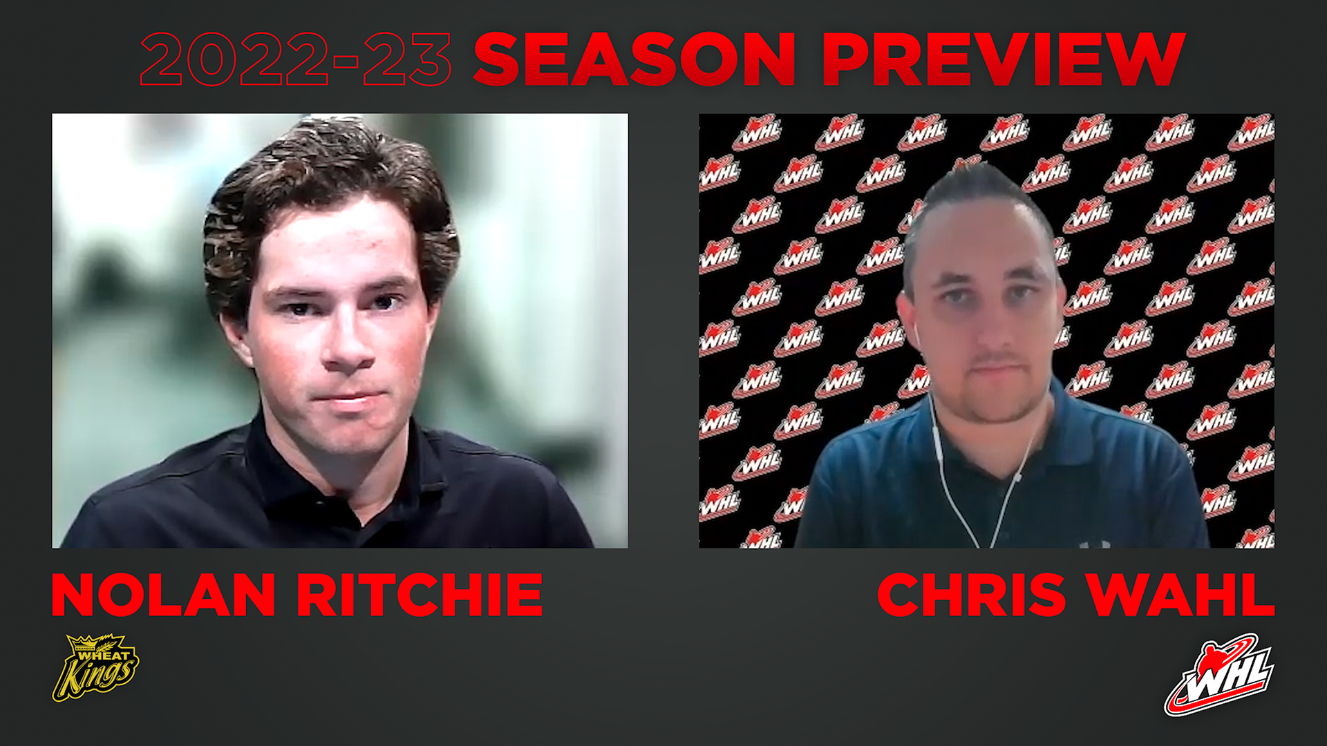 Nolan Ritchie 2022-23 Season Preview Interview - Nolan Ritchie - Western Hockey League