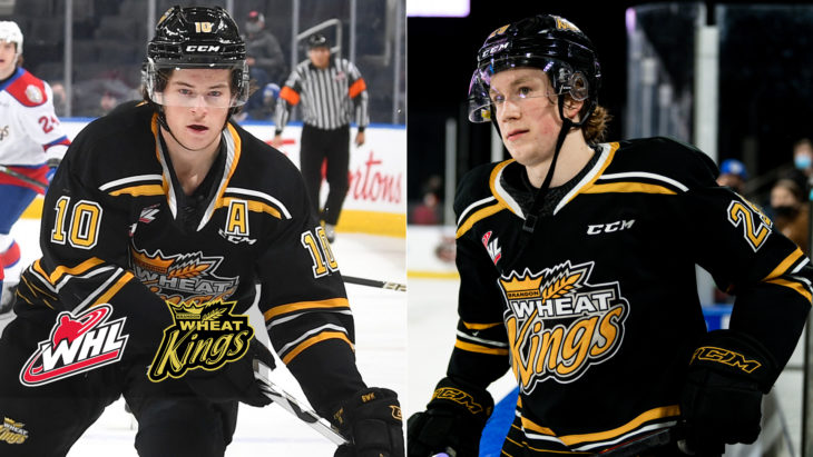 Ritchie, Danielson Named Wheat Kings Co-Captains