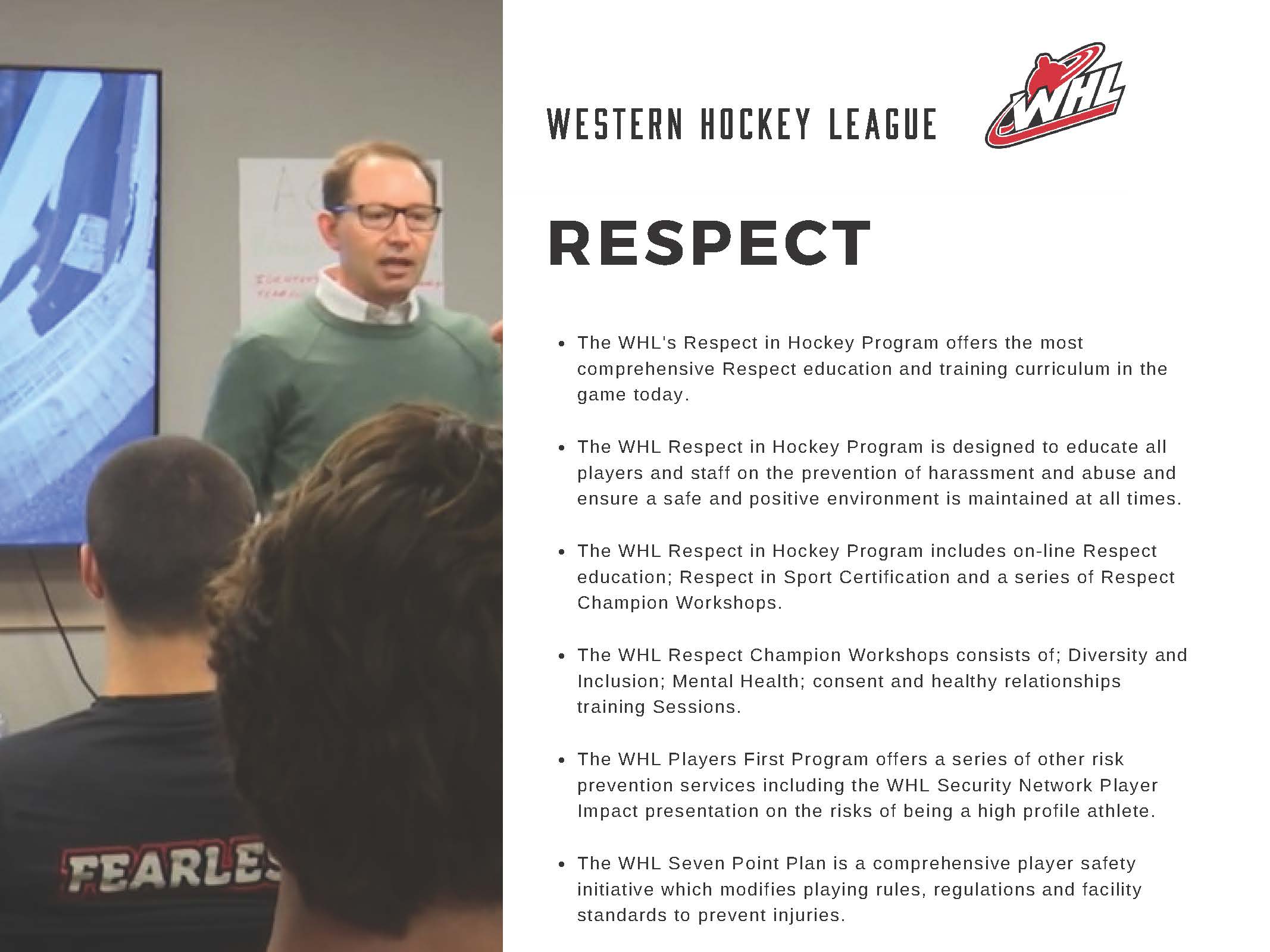 (LEAGUE) (WHL) Western Hockey League The Hockey Resource